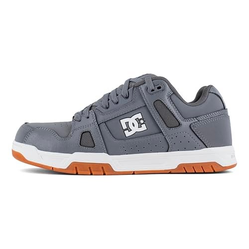 DC Shoes DC Work Men's Stag Work Gray and Gum Composite Toe Boots - Image 2