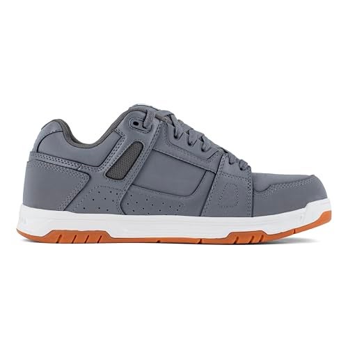 DC Shoes DC Work Men's Stag Work Gray and Gum Composite Toe Boots - Image 3