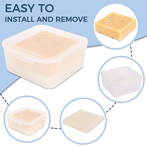 Vonpri Soap Case Box, Vonpri Soap Dish Storage Holder for Shower Home Outdoor Traveling (2Pcs Clear) - Image 5