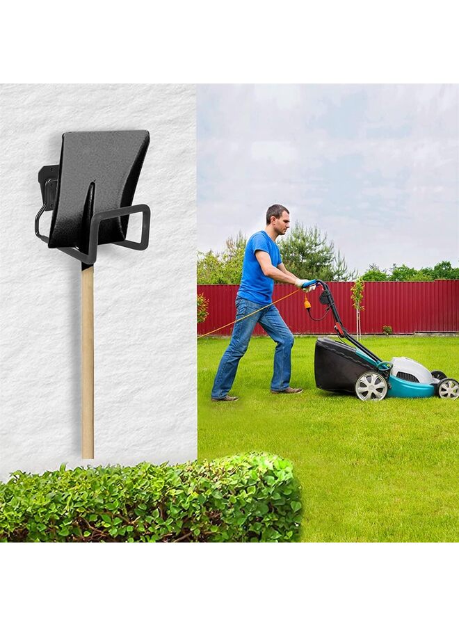 حامل خرطوم حديقة معدني - حامل خرطوم متين مثبت على الحائط للحديقة الخارجية، خطافات خراطيم متينة مثالية لخرطوم المياه، أسلاك التمديد - Image 4