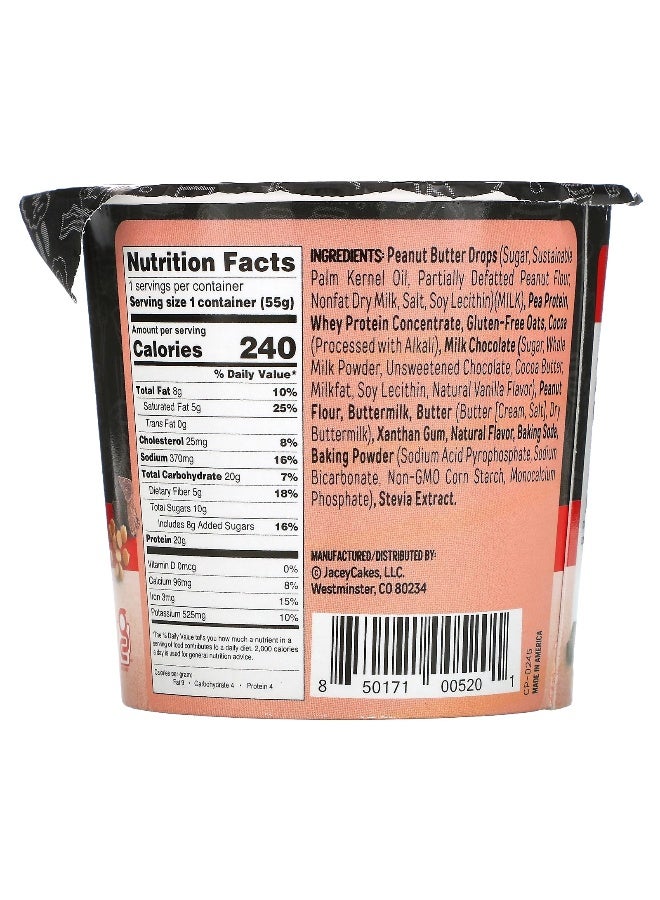 FlapJacked, Mighty Muffin, Chocolate Peanut Butter, 1.94 oz (55 g) - Image 2