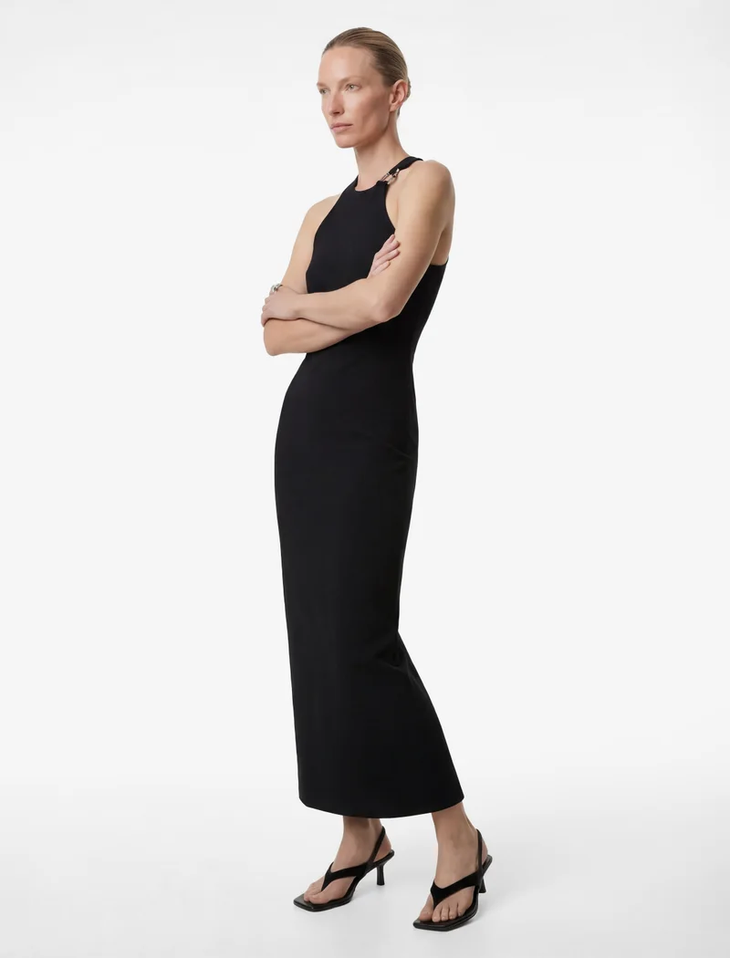كوتون Halter Neck Dress