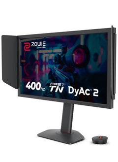 BenQ Zowie BenQ Zowie XL2566X+ 24" Gaming Monitor – FHD TN Display, 400Hz Refresh Rate, DyAc², Black eQualizer, Color Vibrance, S Switch, Shielding Hood – Black | XL2566X+  - Image 2