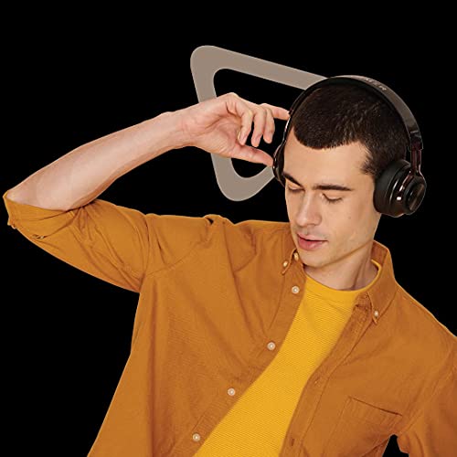 HAMMER Bash Over The Ear Wireless Bluetooth Headphones with Mic, Deep Bass, Foldable Headphones, Fast Pairing, Upto 8 Hours Playtime, Workout/Travel, Bluetooth 5.0 (Black) - Image 4