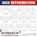 Sosation 24 Sets Hero Masks and Capes for Kids Party Favors DIY Blank 12 Styles Hero Masks Capes for Boy and Girls Children Birthday Dress up Group Activity Costume Toys Gifts - Image 4