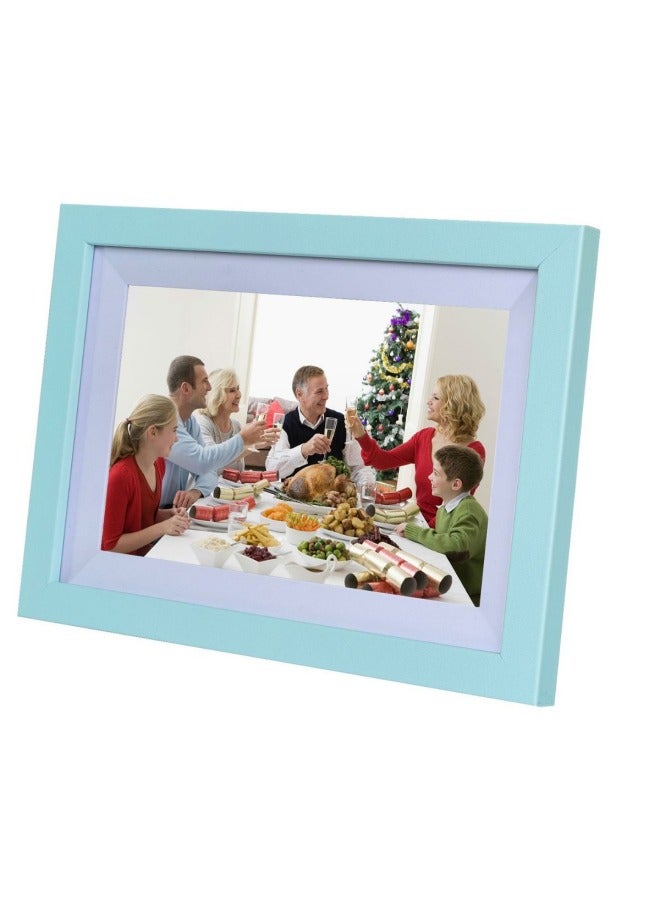 Neutral Wifi Photo Frame 10.1-inch Frameo Electronic Photo Frame Wooden Touch 10-inch Digital Photo Frame - Image 4