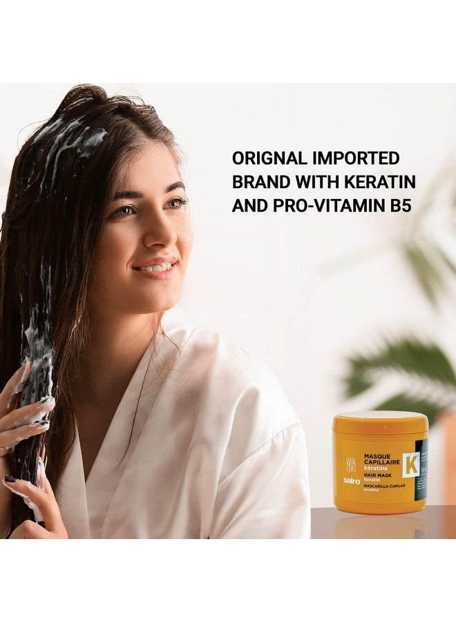 Sairo 500 Ml Professional Keratin Hair Mask [ Imported From Spain ] Strength Hydrate Repair Hair Mask - Image 2