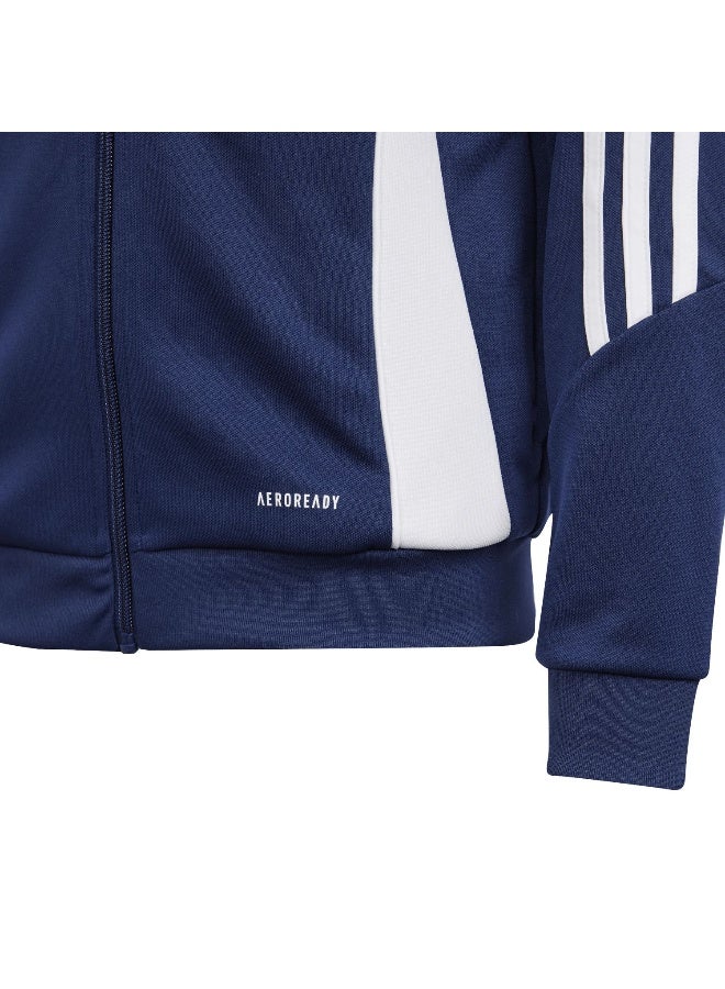Adidas Tiro24 Trjkty Blue Football Track Tops For Junior 5-6Y  - Image 3