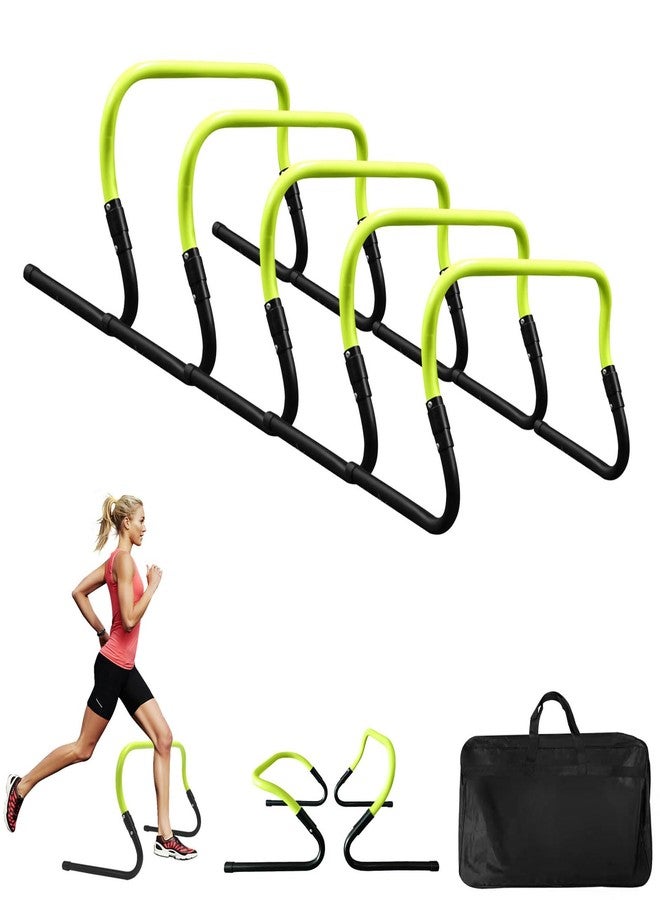 Avoirdus Agility Speed Training Hurdles, Agility Training Hurdle Set for Basketball and Soccer Practice with Carry Bag, 5 Pack - Image 1