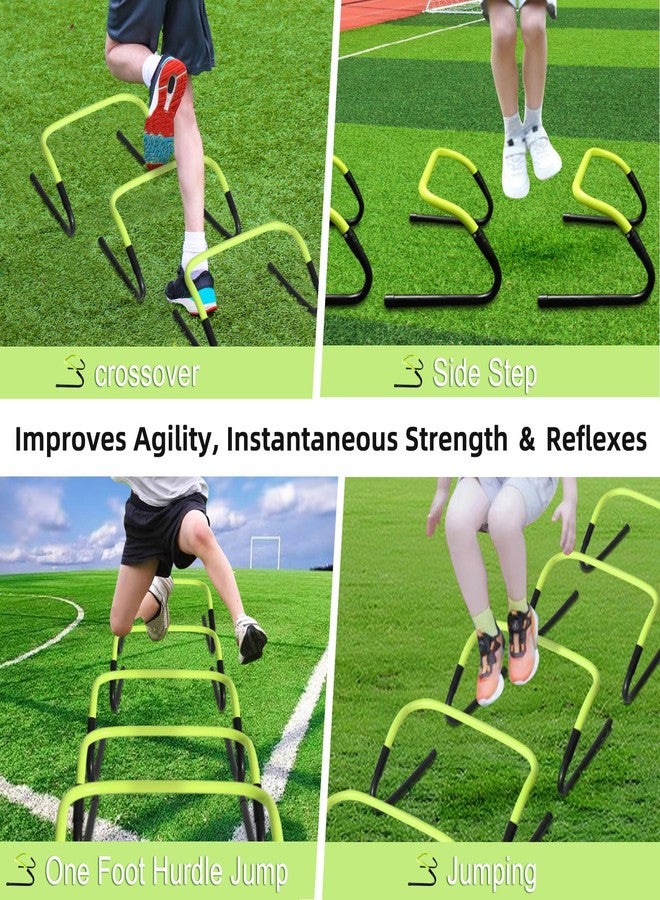 Avoirdus Agility Speed Training Hurdles, Agility Training Hurdle Set for Basketball and Soccer Practice with Carry Bag, 5 Pack - Image 2