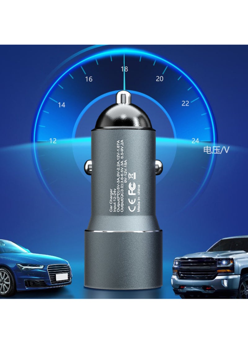 neolink - NEOLINK Car Charger PD Fast Charging Dua/13 Pro Max/12/11, iPad Prol USB Car Plug Adapter Car Charger Type C Compatible with iPhone 15 Pro Max/15 Pro/15/14/mini 6,Samsung S23/S22, PD20W QC 3.0 - Image 1