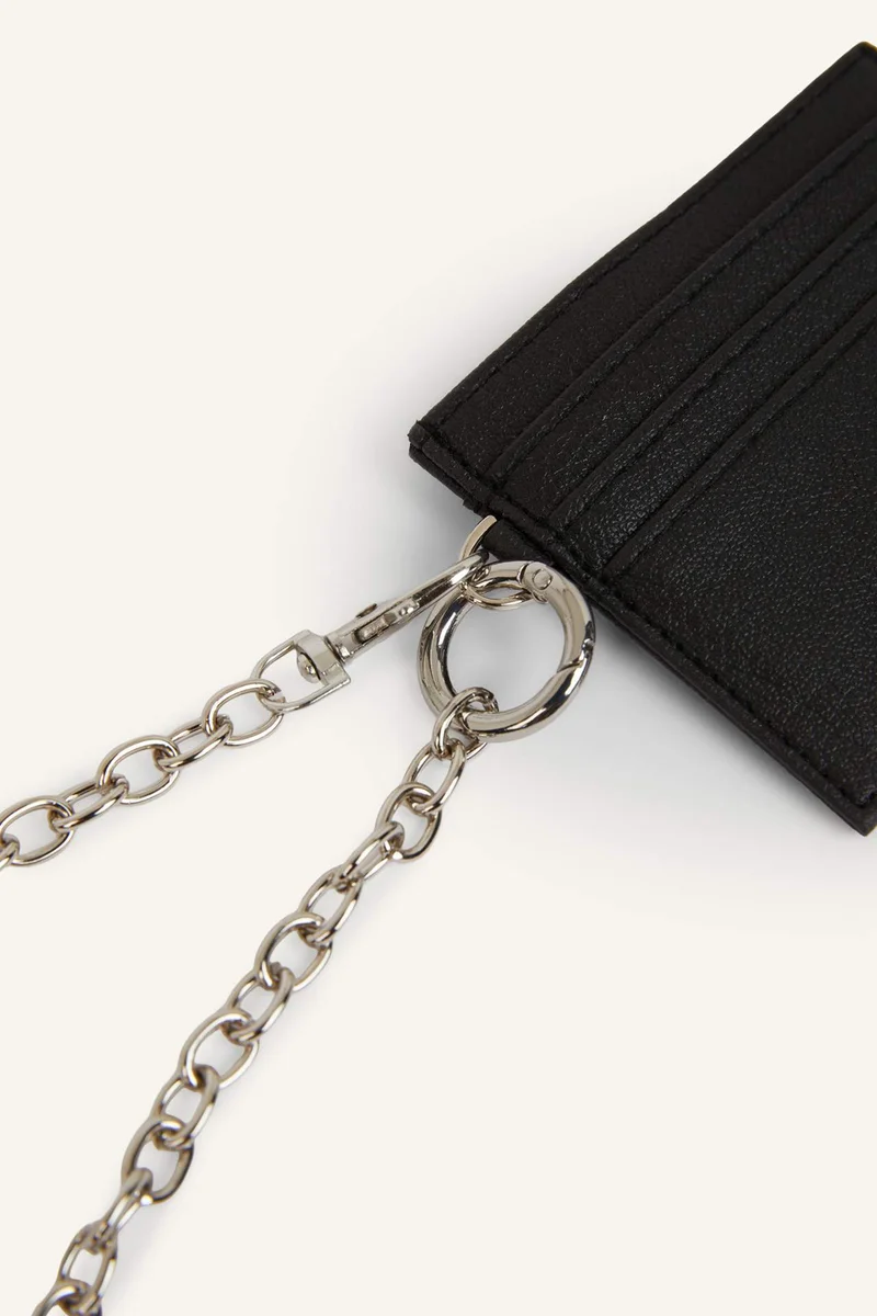 Defacto  Man Faux Leather Business Card Wallet for Men | Best Price UAE