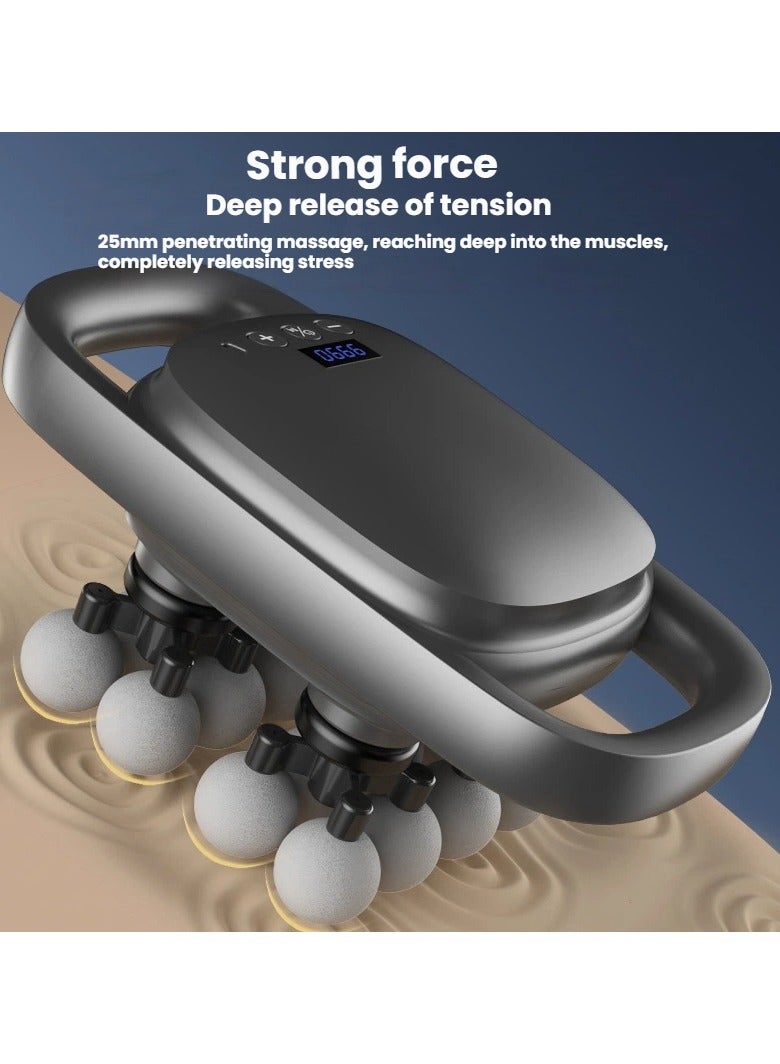 general Muscle Massager 16 Heads Electric Waist Leg Relaxer Neck Mask Device Quickly Relieves Soreness - Image 2