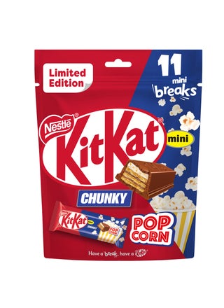 Chunky Mini Popcorn Milk Chocolate Bag