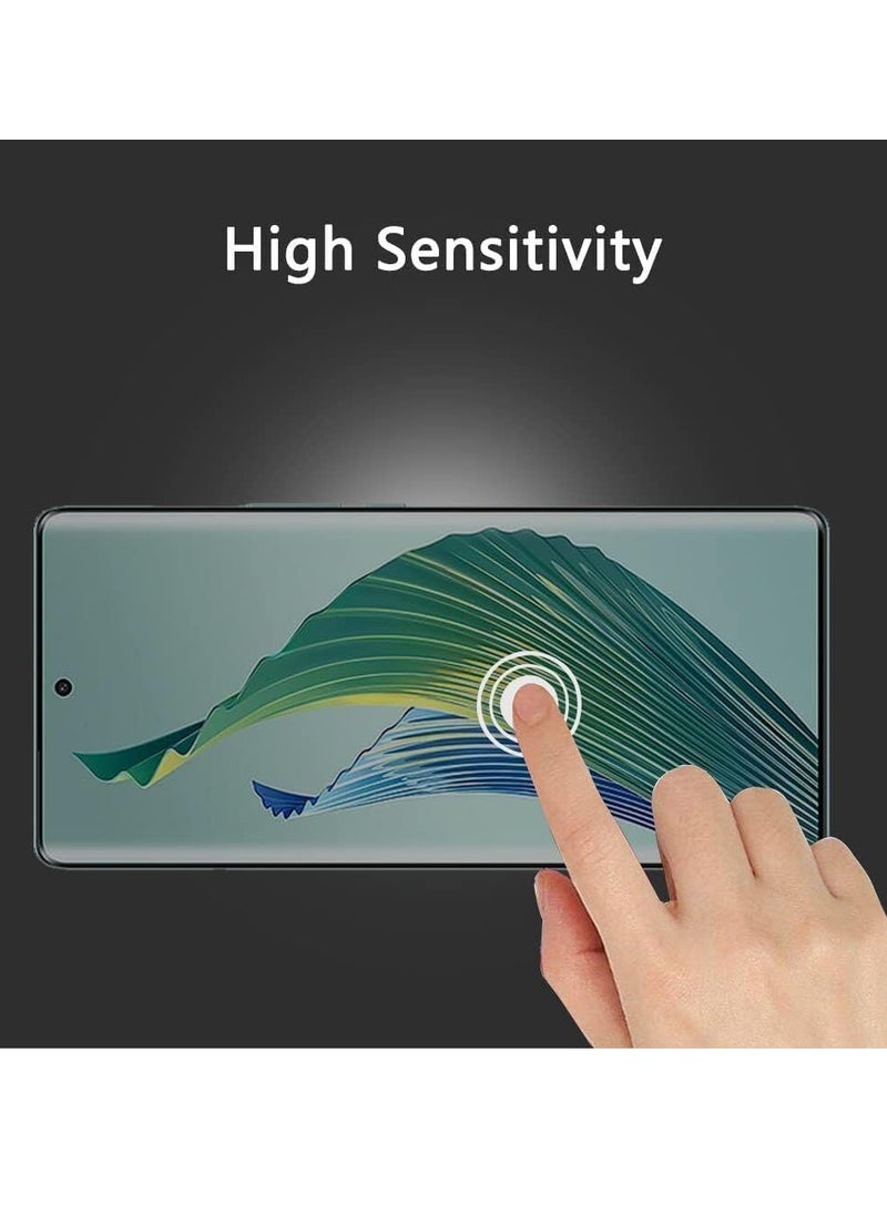 Generic - Honor 70 Privacy Screen Protector,[3D Curved] [5D Touch] Anti Spy 9H Tempered Glass, Edge to Edge Full Cover Screen Protector Anti-Fingerprint Full Coverage Screen Protector For Honor 70 5G - Image 1