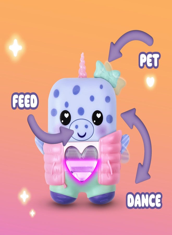 Nano-MALS Blubby The Narwhal, Electronic Pet Narwhal Toy, 70+ Responses, Interactive Fidget Toys for Girls & Boys Ages 5+ - Image 3