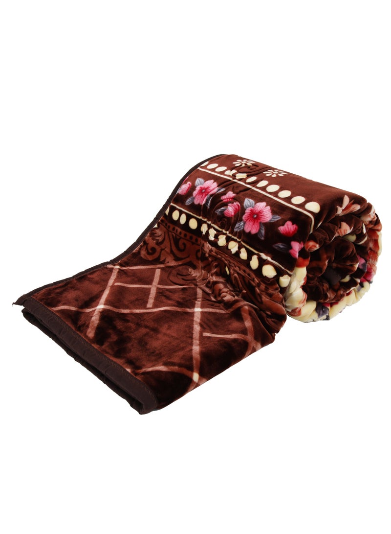 Stargold 2Ply Double Embossed Printed Super Soft Blanket Premium Quality 11lbs - Image 4