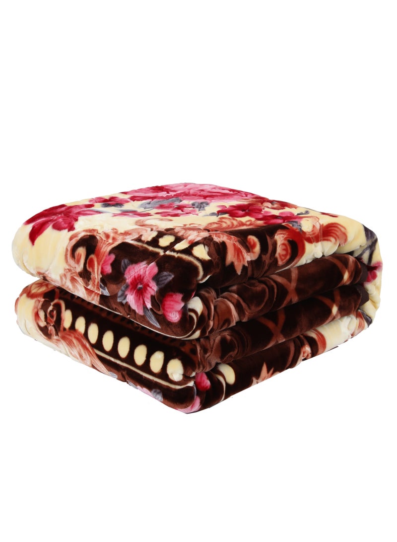 Stargold 2Ply Double Embossed Printed Super Soft Blanket Premium Quality 11lbs - Image 2