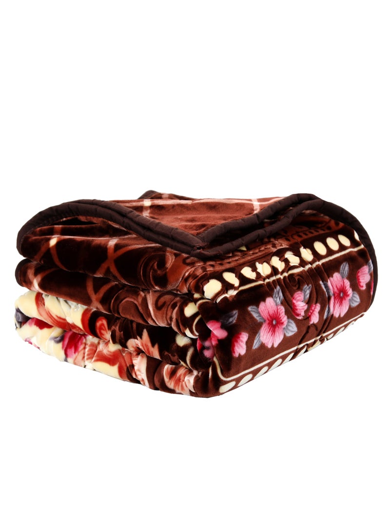 Stargold 2Ply Double Embossed Printed Super Soft Blanket Premium Quality 11lbs - Image 3