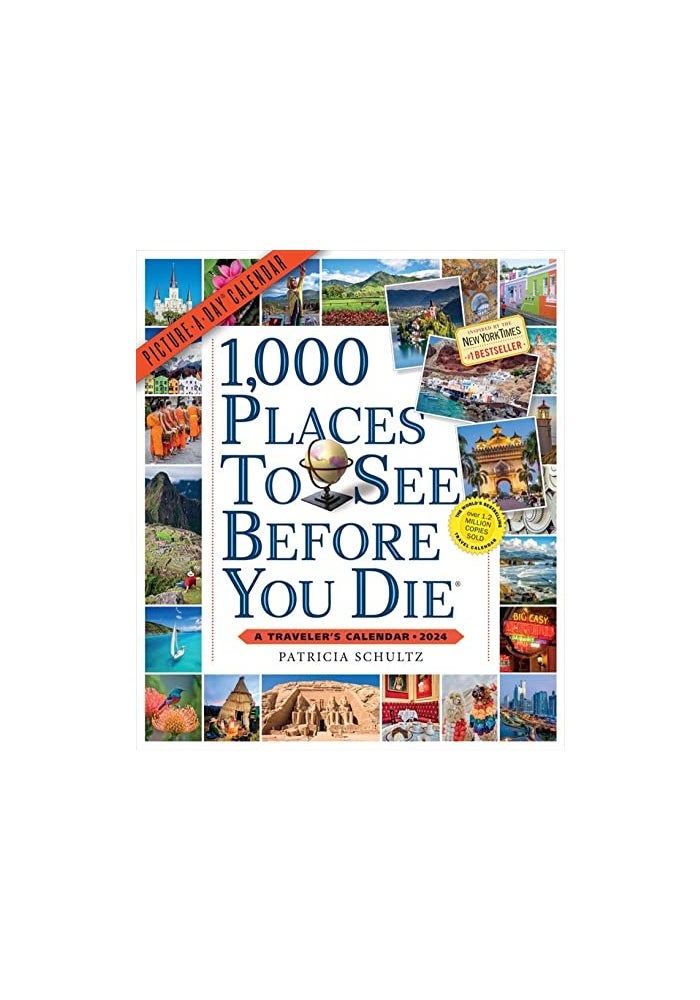 1,000 Places to See Before You Die Picture-A-Day Wall Calendar 2024: A Traveler's Calendar