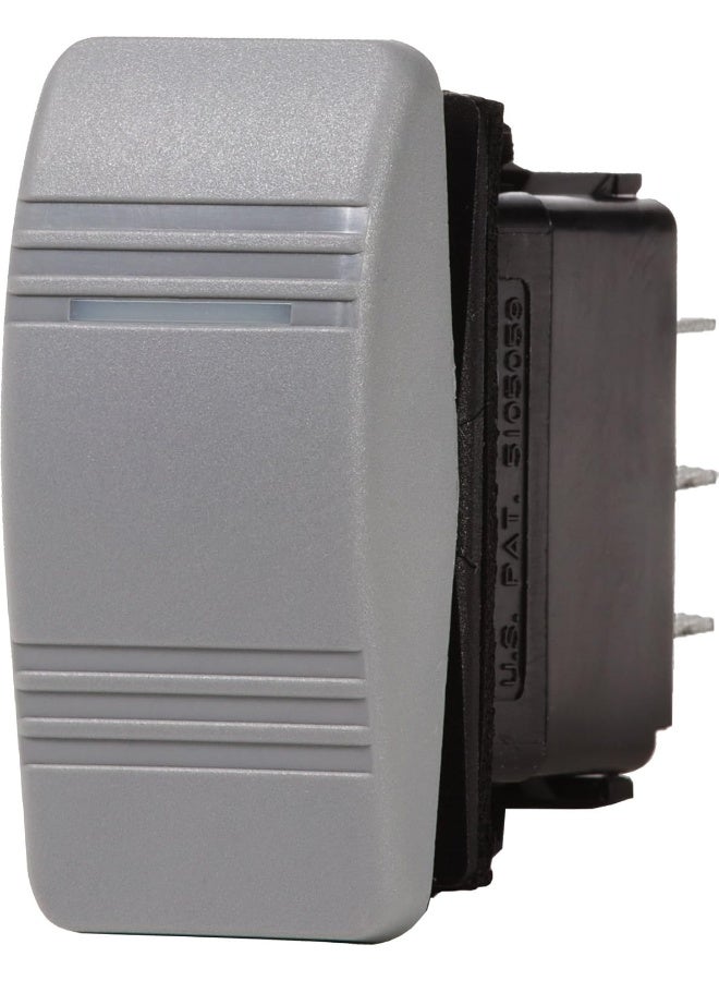 Blue Sea Systems Water Resistant Black & Gray Contoura III Switches