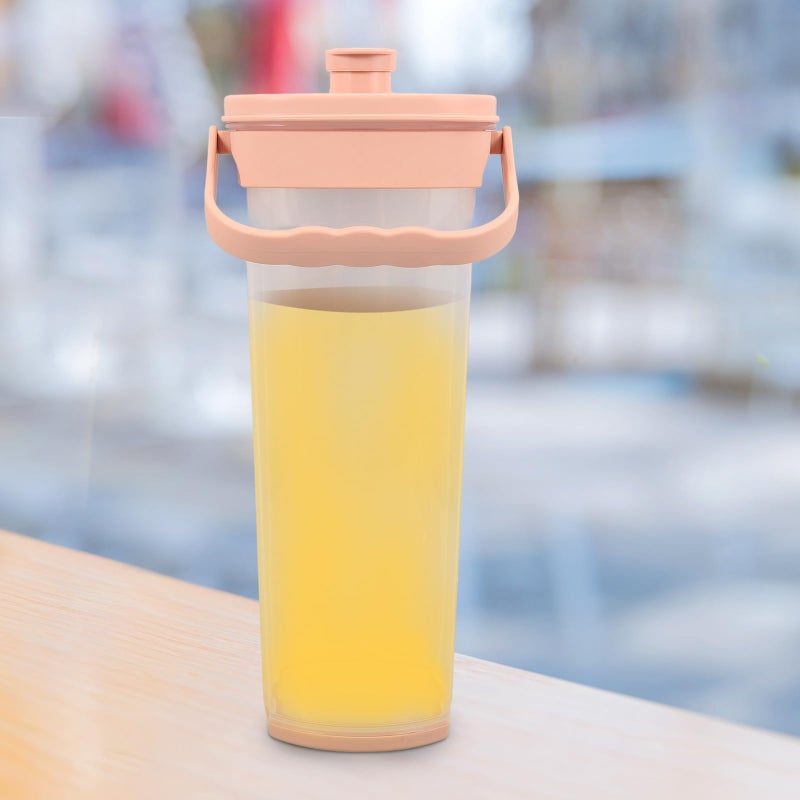 2 Liter Rose Water Jug for Fridge with Lid Cold Brew Tea Pitcher Large Capacity Juice Dispenser for Home and Party - Image 5