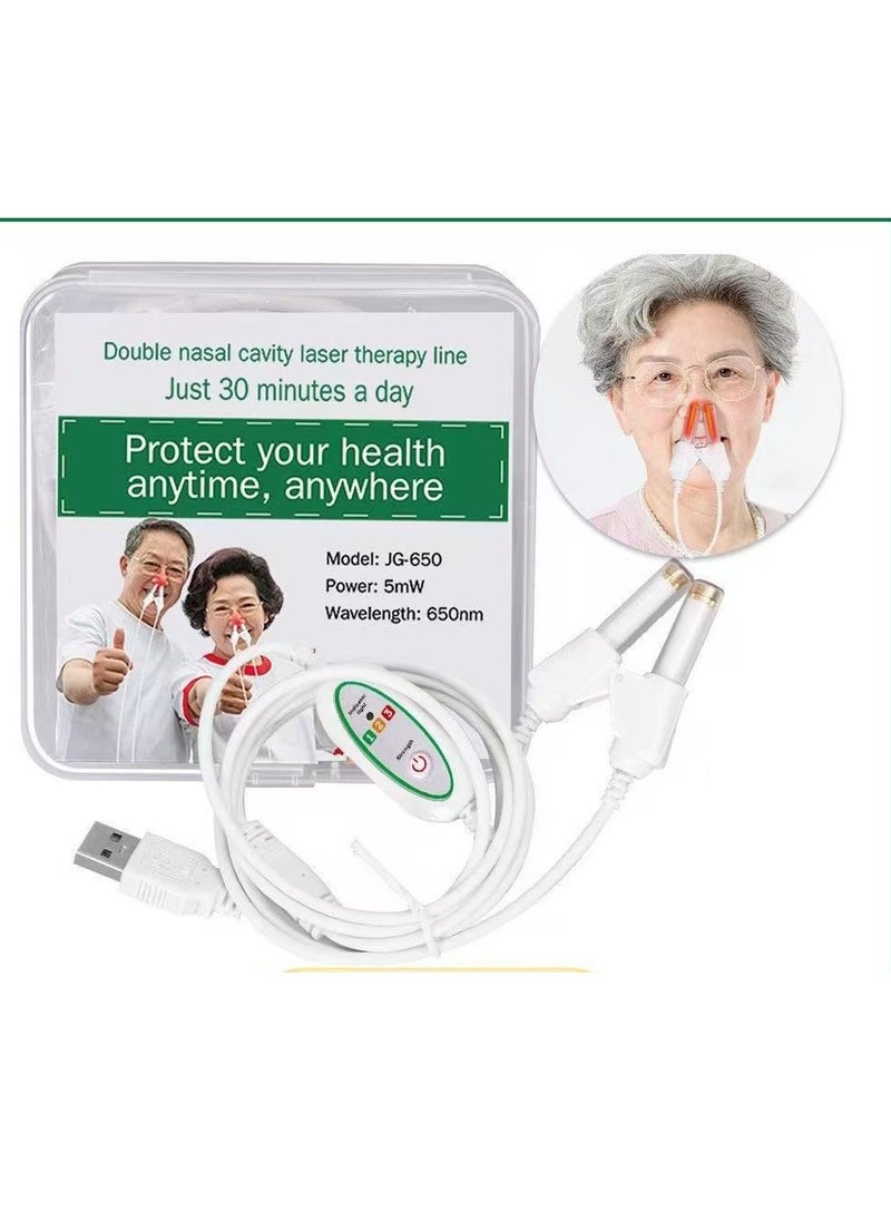 Generic Physical therapy device for nasal inflammation relief, laser physical therapy device, nasal laser beam line, semiconductor  - Image 1