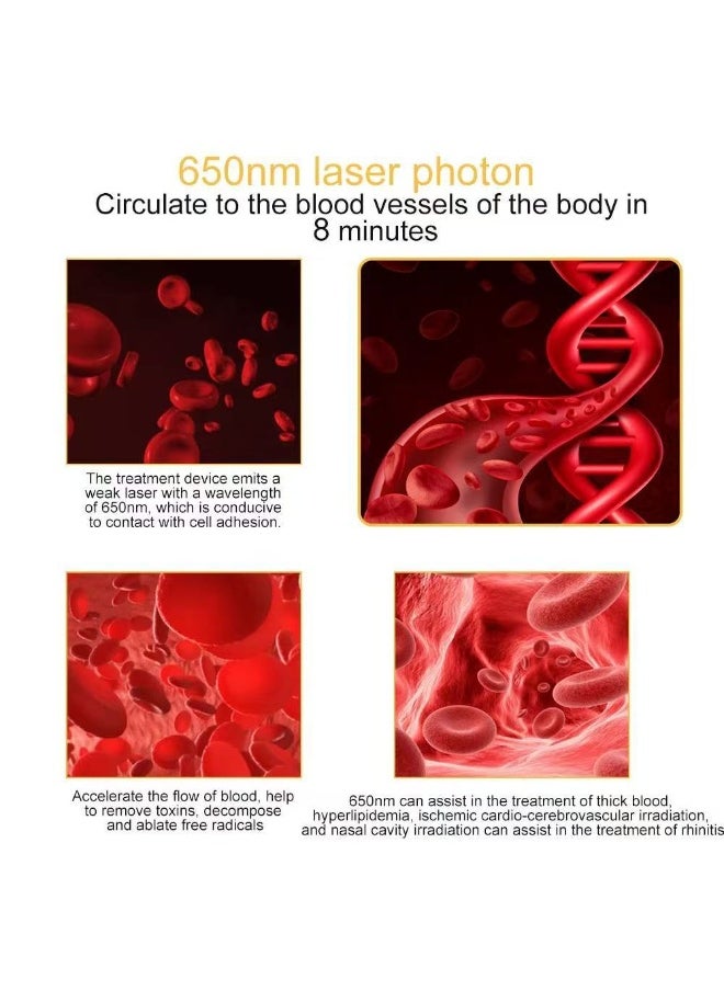 Generic Physical therapy device for nasal inflammation relief, laser physical therapy device, nasal laser beam line, semiconductor  - Image 3