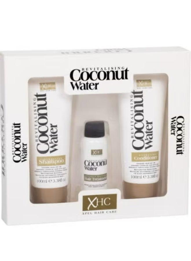 Xhc Gift Set Shampoo-Conditioner-Oil Coconut 3 Pcs