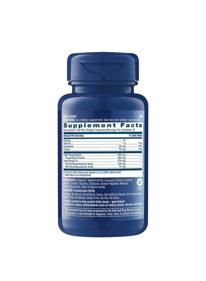 GNC GNC Triple Strength Krill Oil Mini, 60 Softgels, for Join, Skin, Eye, and Heart Health  - Image 2