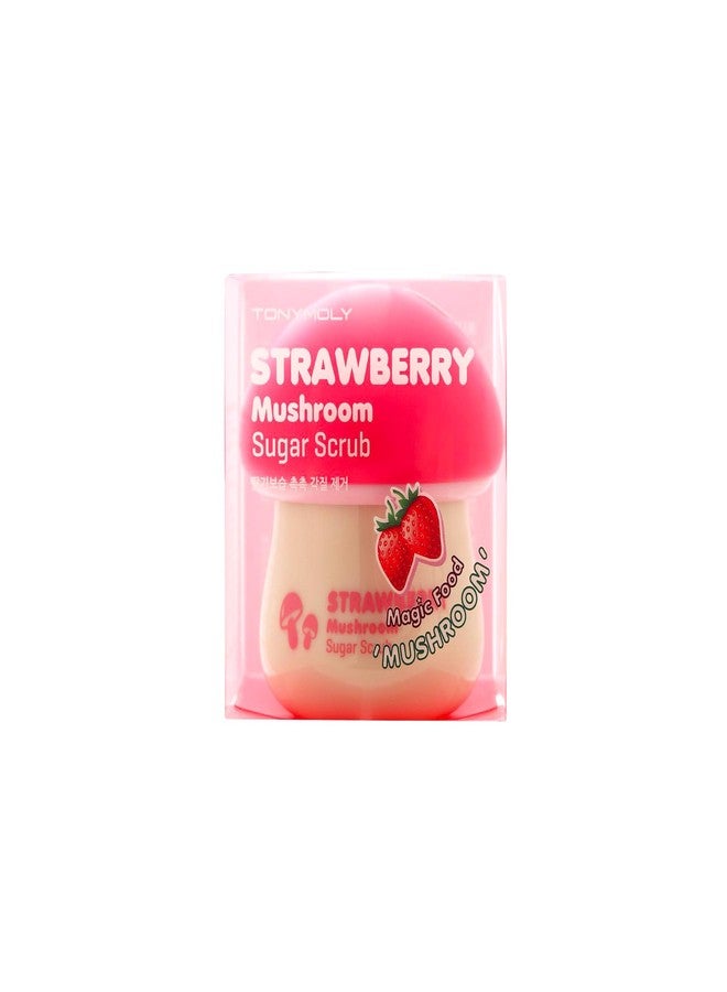 TONYMOLY Magic Food Strawberry Mushroom Sugar Scrub, 2.37 Fl Oz - Image 1
