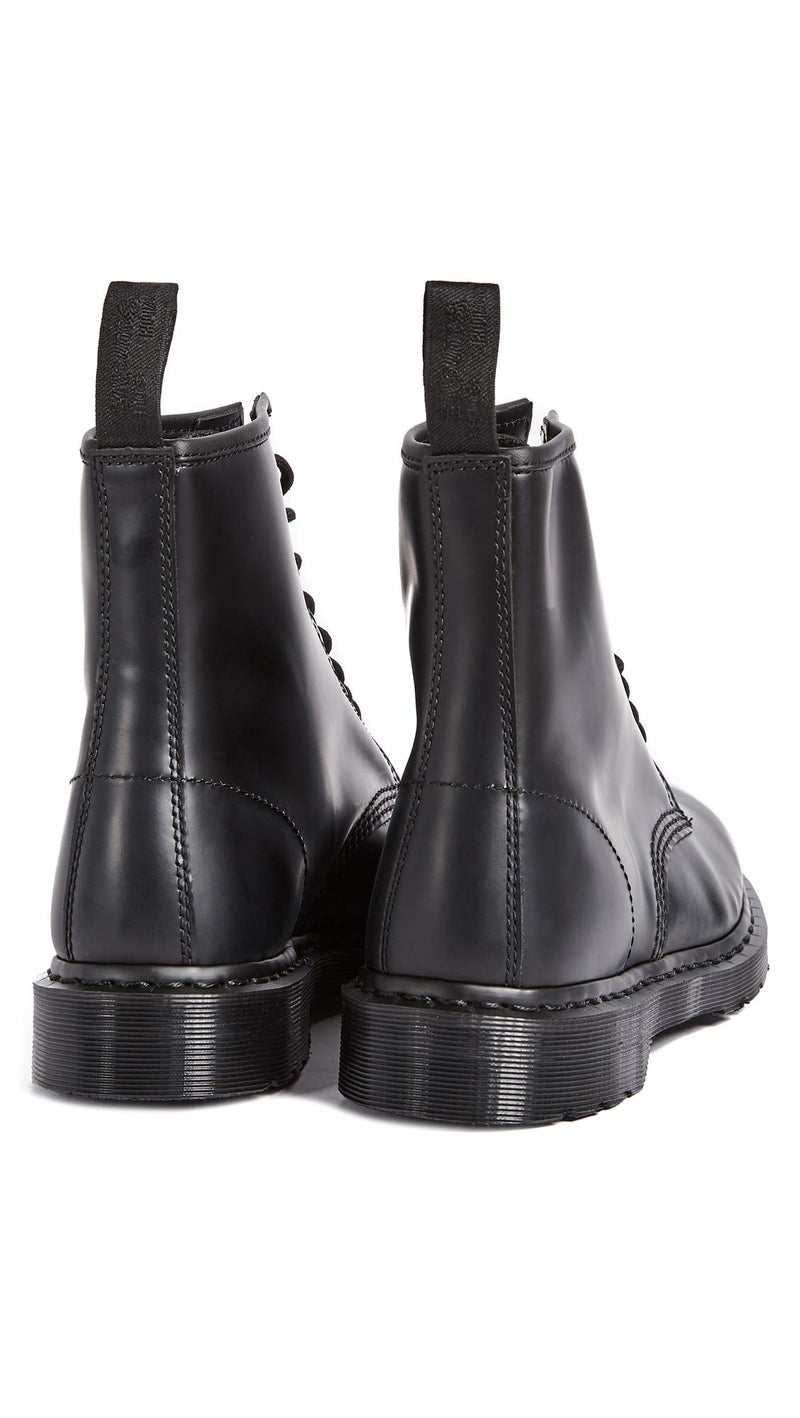 Dr Martens Dr. Martens Unisex 1460 Mono Smooth Leather 8 Eye Boot, Black, 8 Women/7 Men - Image 4