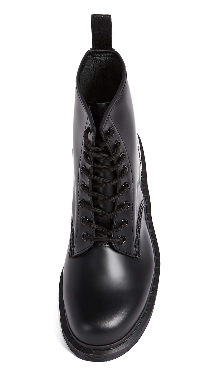 Dr Martens Dr. Martens Unisex 1460 Mono Smooth Leather 8 Eye Boot, Black, 8 Women/7 Men - Image 3
