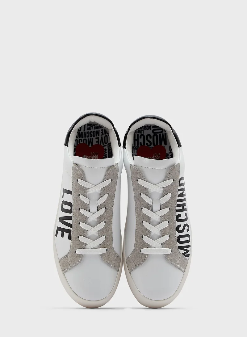 Love Moschino Logo Detailed Sneakers