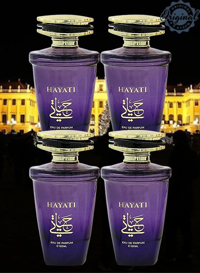 حياتي 4 قطع عطر حياتي 100 مل - Image 1