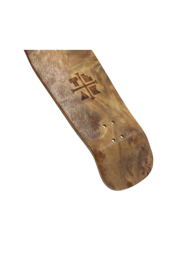 Wooden Fingerboard Carlsbad Cruiser Deck, The Graham Cracker 34Mm X 100Mm Handmade, Pro Shape & Size Five Plies Wood Veneer Includes Prolific Foam Tape
