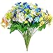 Everwin EVER WIN Artificial Fake Daisy Flowers Arrangements for Cemetery Home Decoration Outdoors - Silk Faux Wild Multicolor - Image 2