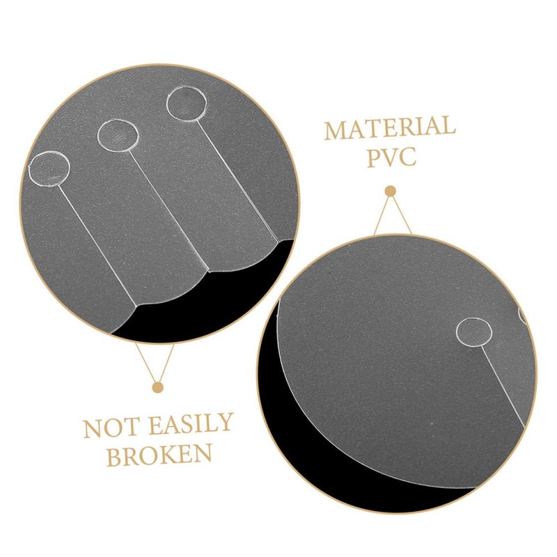 Baluue 6pcs for Heat Shield Guards for Hair Extensions Scalp Protectors Glue Protectors - Image 5
