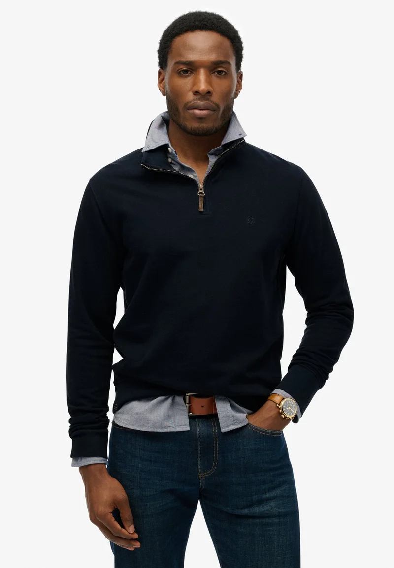 سوبر دراي Classic Essential Half Zip Jumper