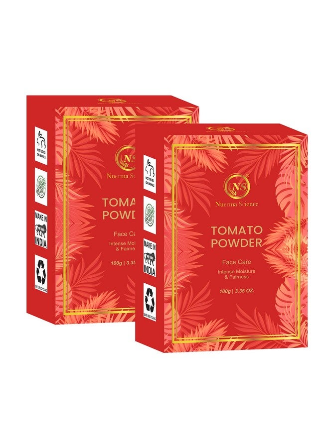 Nuerma Science Tomato Powder Natural Organic for Lightening Glowing Skin Tone & Reduce Dark Sport Wrinkle Fine Line (100 GM Each, Pack of 2) 200 GM - Image 1