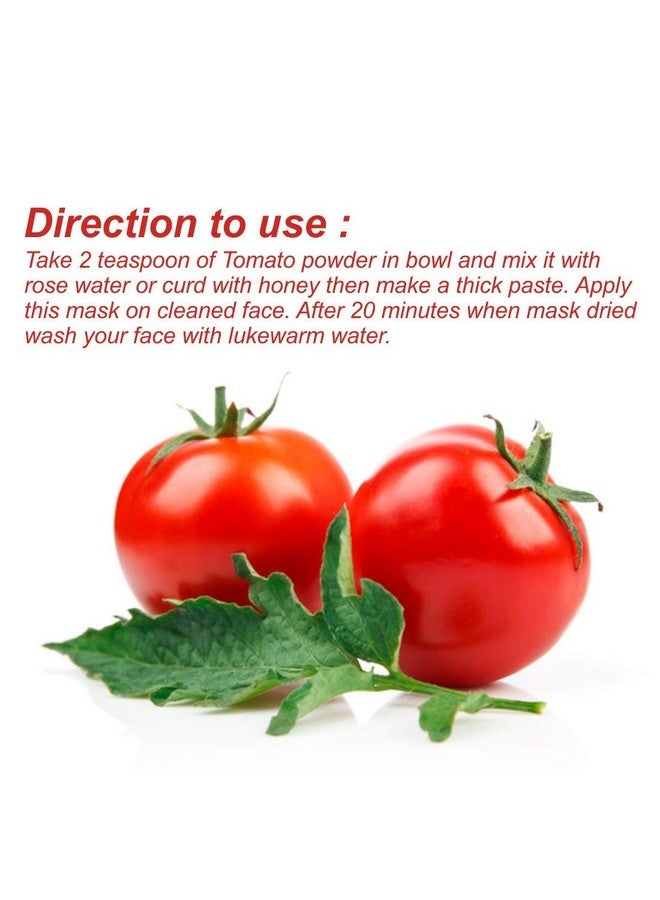 Nuerma Science Tomato Powder Natural Organic for Lightening Glowing Skin Tone & Reduce Dark Sport Wrinkle Fine Line (100 GM Each, Pack of 2) 200 GM - Image 4