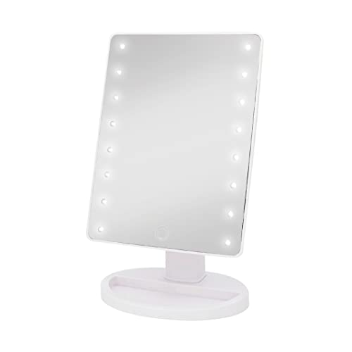 Danielle Creations Mirror, 10.5 X 6.75-inches, 1.15 Pounce, White - Image 1