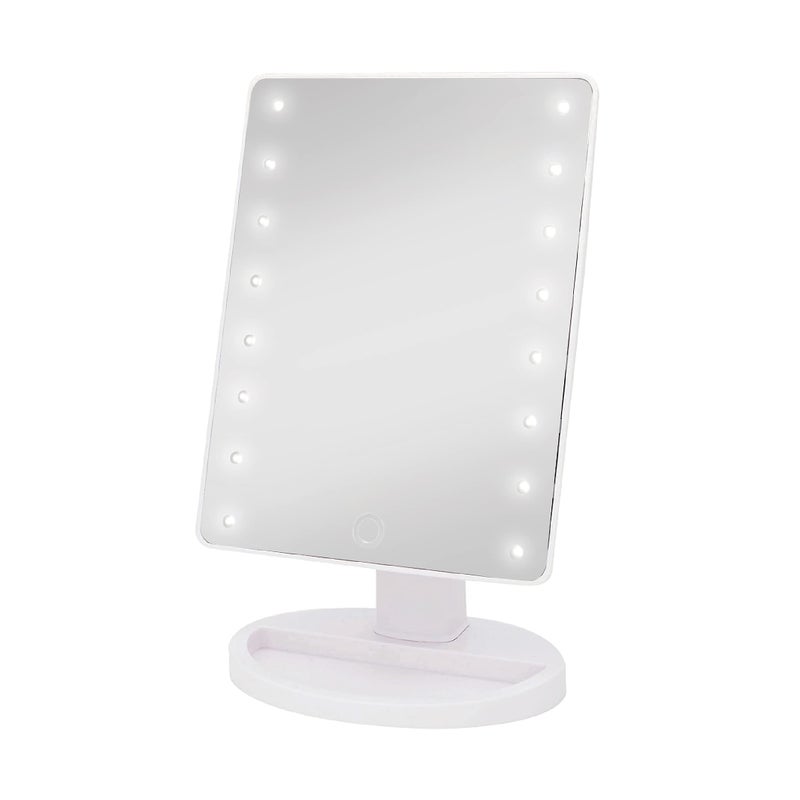 Danielle Creations Mirror, 10.5 X 6.75-inches, 1.15 Pounce, White - Image 2