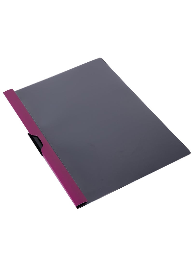 Deli Deli E38964 A4 Report File - Assorted Colors, 100% Imported Material, Push-Style Metal Clip, 1 piece.  - Image 4