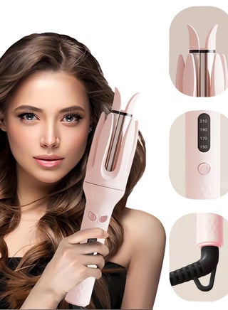 Automatic Curling Wand Rotating Curling Roller, 28mm Hair Curler Hair Styling Fast Heating Wand for Medium/Long Hair - view 3