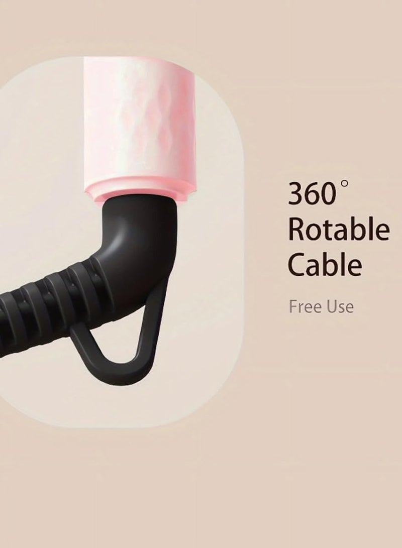 Joshberg Automatic Curling Wand Rotating Curling Roller, 28mm Hair Curler Hair Styling Fast Heating Wand for Medium/Long Hair - Image 4