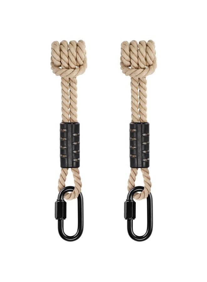 BeneLabel Poseidon Series Sewn Prusik Loops Ropes, Safety, 19", Diameter 2/5", 2 Pack, Beige - Image 4