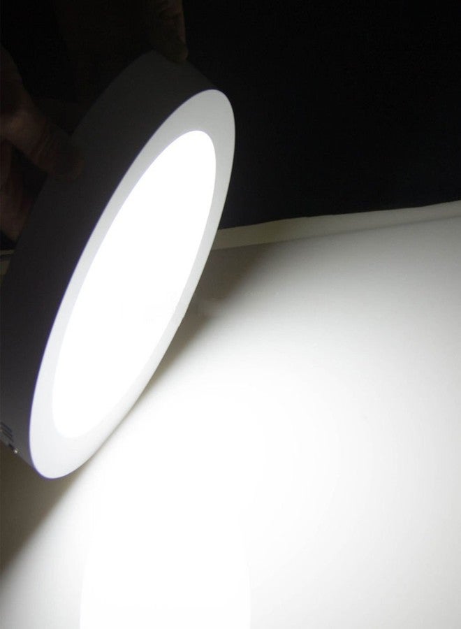 روفين مصباح سطحي معدني LED من PUFFIN - دائري (أبيض، 18 واط) (ضمان لمدة عامين) - Image 3