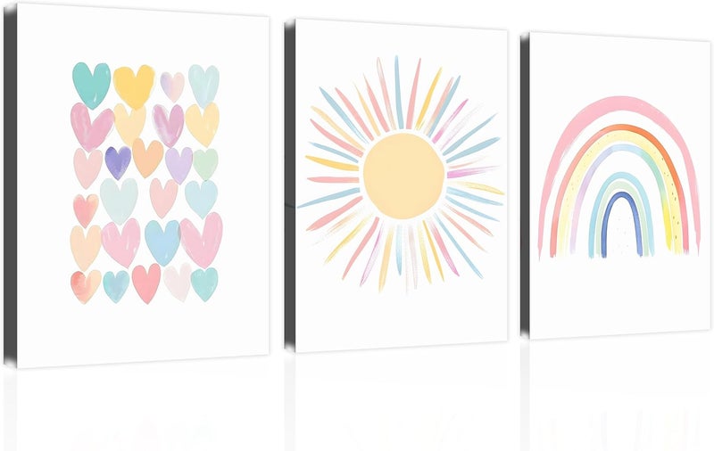 OWNANRTHM Boho Nursery Canvas Wall Art Set - Image 2