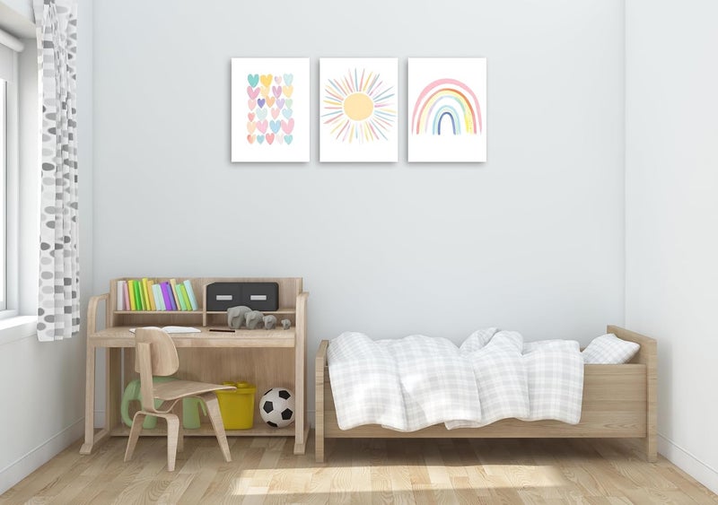 OWNANRTHM Boho Nursery Canvas Wall Art Set - Image 5